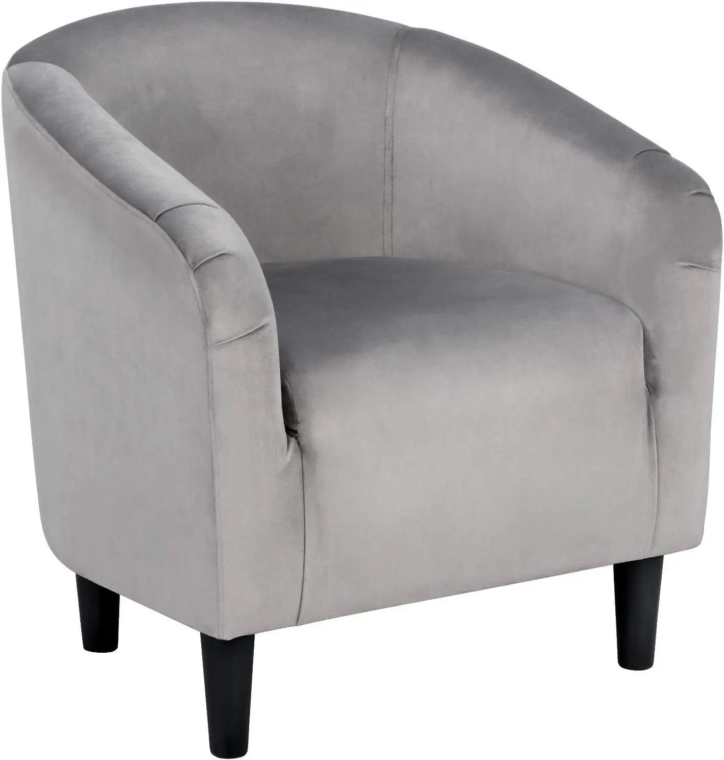 Barrel Chair, Boucle Fabric Club Chair, Furry Sherpa Elegant Armchair with Cozy Soft Padded, Suitable for Living Room Bedroom