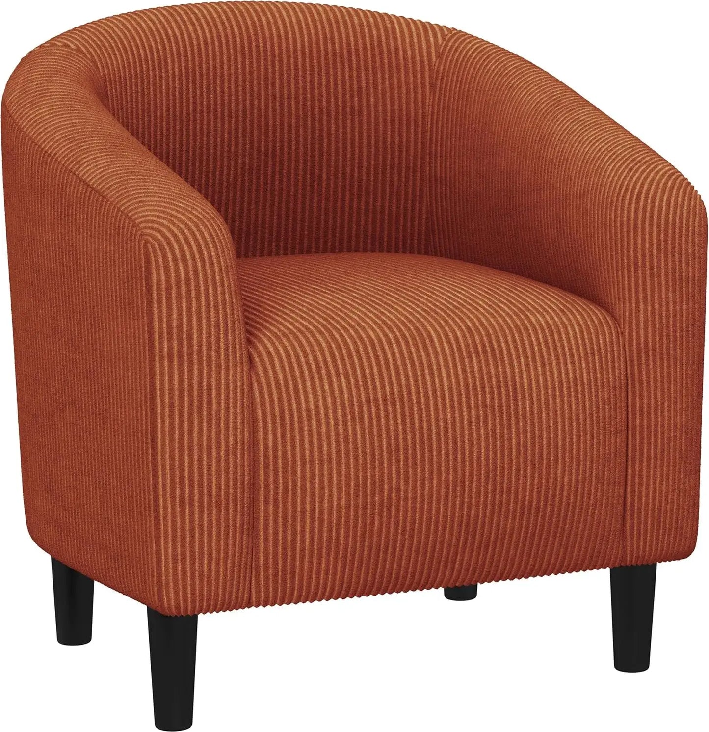 Barrel Chair, Boucle Fabric Club Chair, Furry Sherpa Elegant Armchair with Cozy Soft Padded, Suitable for Living Room Bedroom